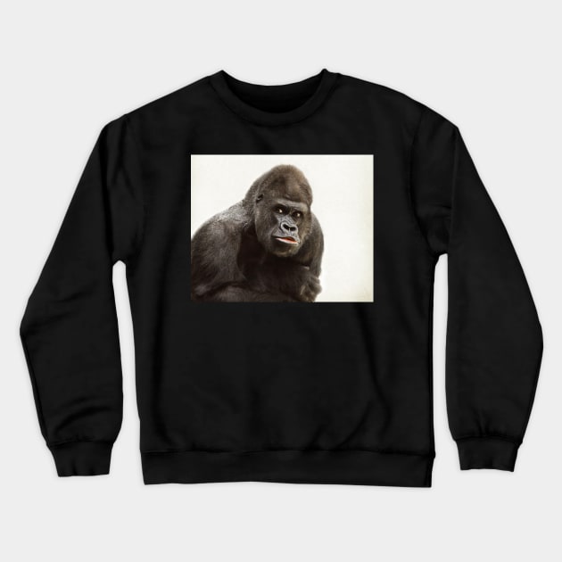 Gorilla Crewneck Sweatshirt by kawaii_shop